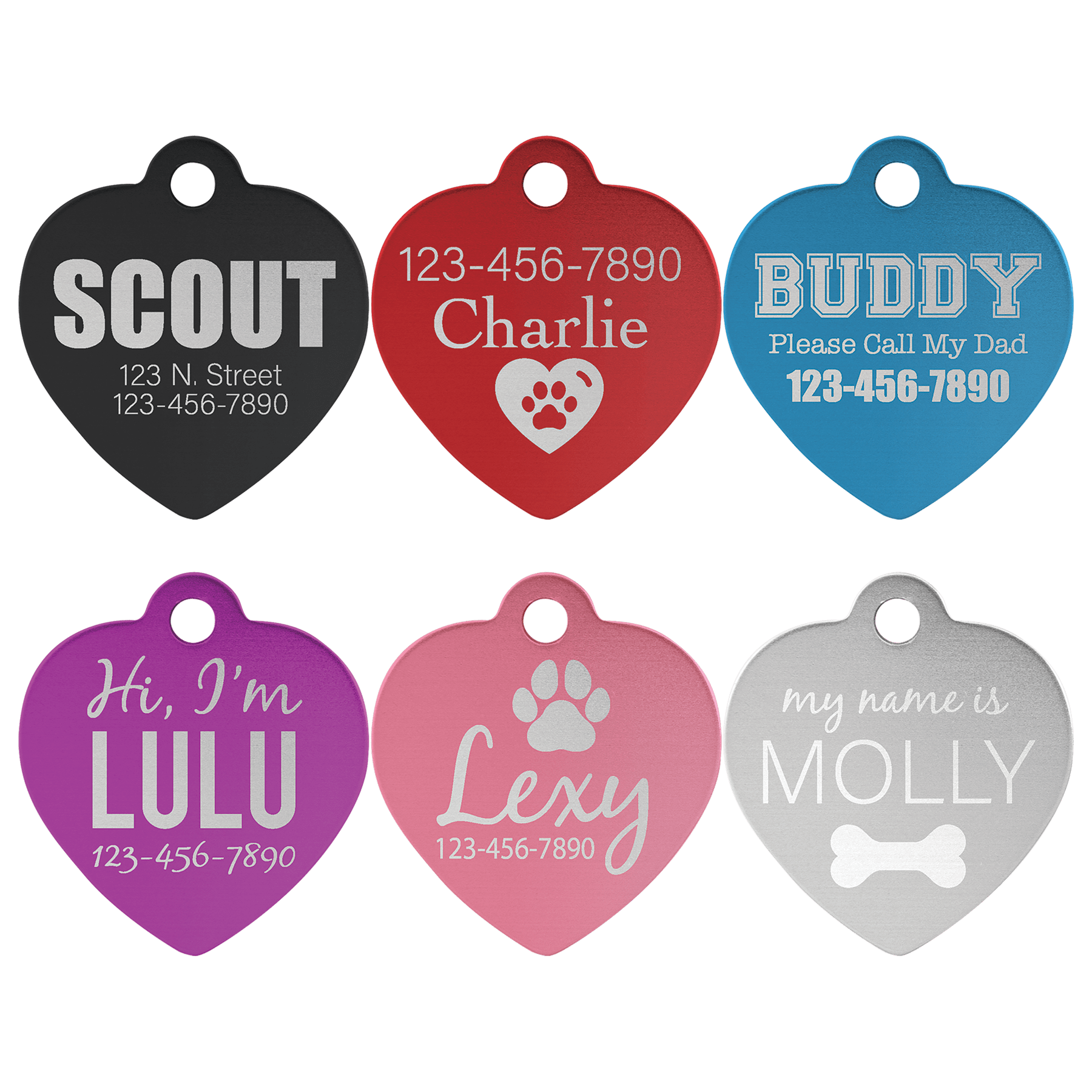 large-heart-tag