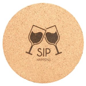 round-cork-coaster